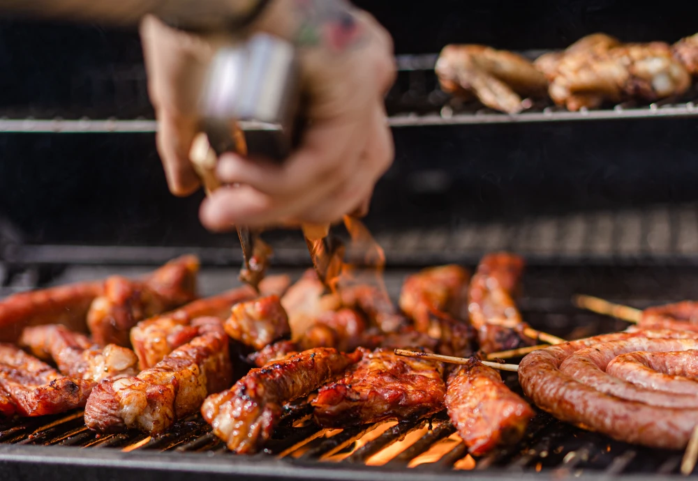 pellet wood smoker grill