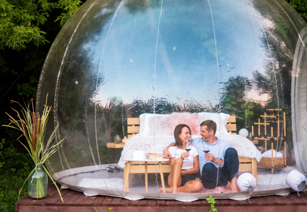 bubble tent camping