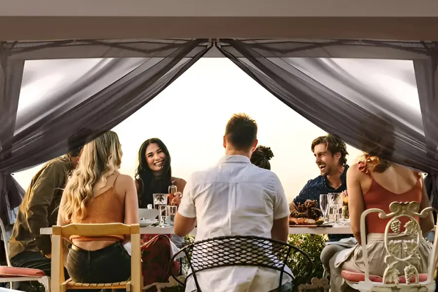 best pop up gazebo with mosquito netting